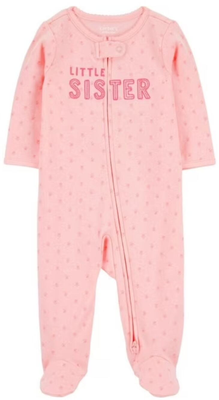 Carter's Child of Mine Baby Girl Sleep 'N Play One-Piece Sizes 6/9 Months